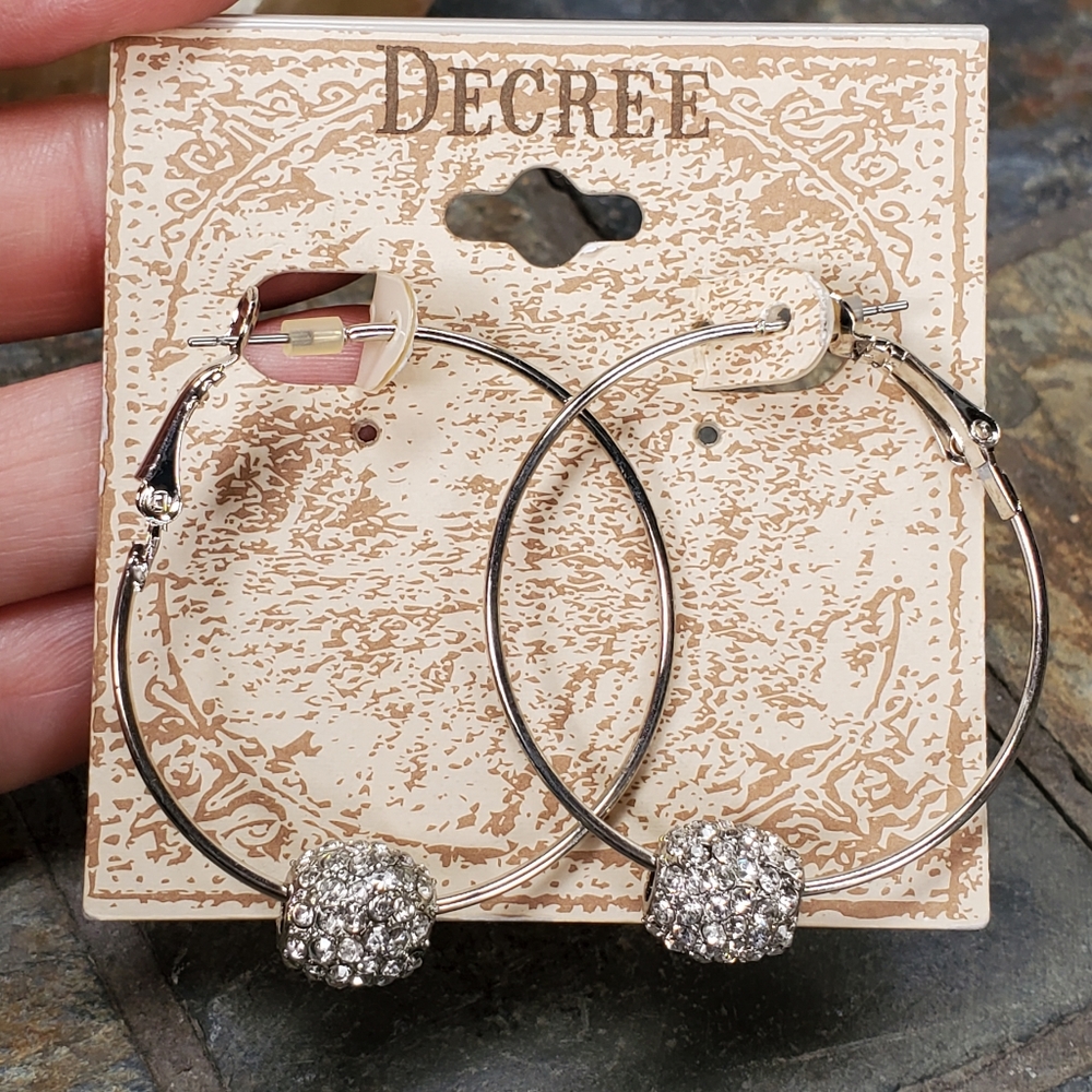 Decree Hoop Earrings